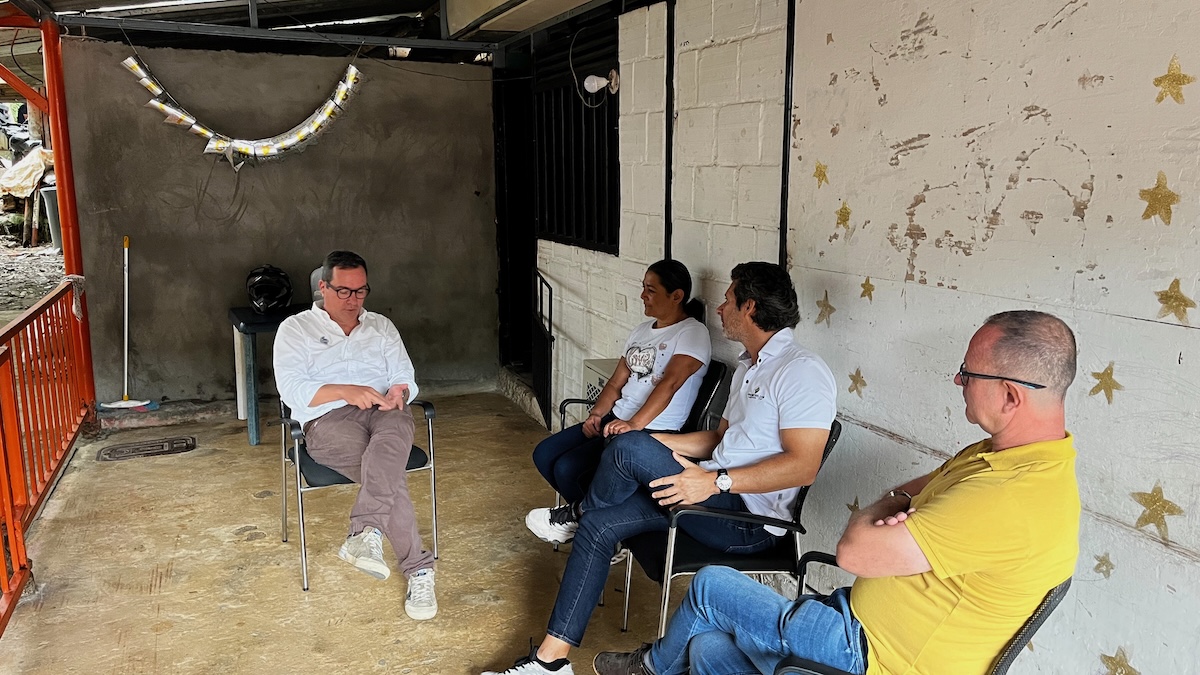 Visita del Comité de Empresarios al sector Las Colonias — Galicia, Cerritos
